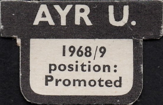 1969 70 Ayr Utd SHOOT