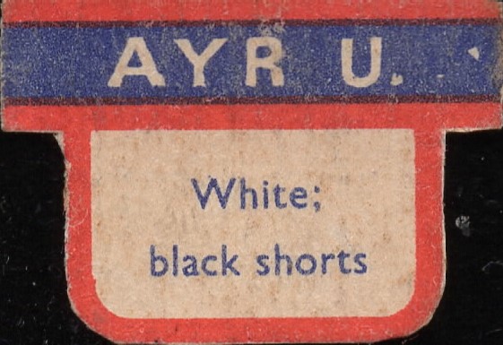 Ayr Utd LION 1959 60