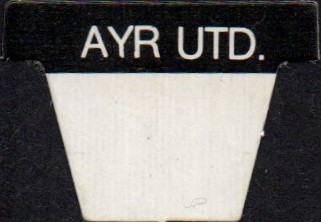 Ayr Utd SMITHS Crisps1978 79