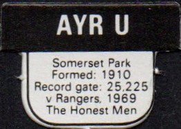 1988-89 Ayr Utd SHOOT