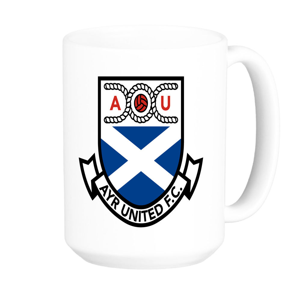 2016 Ayr United FC Logo Coffee Tea mug, Birthday Football Gift