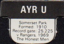 Ayr Utd SHOOT 1983 84