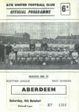 Aberdeen (h) 4 Oct 69