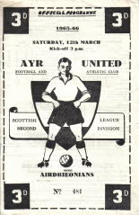 Airdrieonians (h) 12 Mar 66