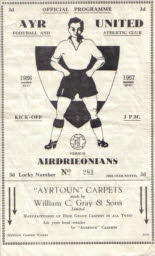Airdrieonians (h) 27 Oct 56