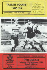 Albion Rovers (a) 27 Sep 86