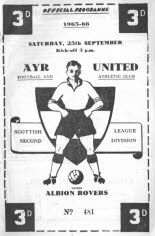 Albion Rovers (h) 25 Sep 65