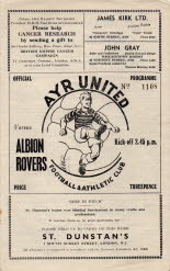 Albion Rovers (h) 28 Mar 56