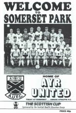 Annan Athletic (h) 6 Dec 86  SC1 (AyrIssue)