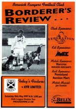Berwick Rangers (a) 10 May 97
