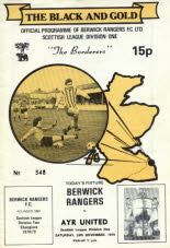Berwick Rangers (a) 24 Nov 79