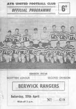 Berwick Rangers (h) 27 Apr 68