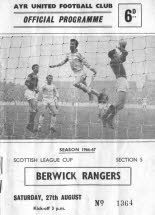 Berwick Rangers (h) 27 Aug 66 LC