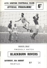 Blackburn Rovers (h) 6 Aug 66 FR