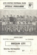 Brechin City (h) 21 Dec 68