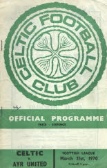 Celtic (a) 21 Mar 70