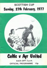 Celtic (a) 27 Feb 77 SC