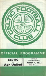 Celtic (a) 4 Mar 72