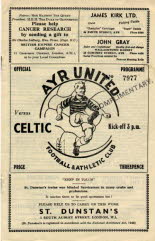 Celtic (h) 18 Feb 56