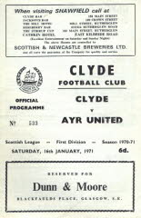 Clyde (a) 16 Jan 71