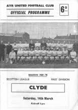 Clyde (h) 14 Mar 70