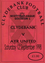 Clydebank (a) 12 Sep 98