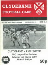Clydebank (a) 3 Mar 90