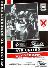 Clydebank (h) 26 Dec 94