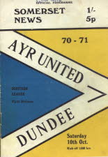 Dundee (h) 10 Oct 70