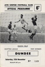 Dundee (h) 12 Nov 66