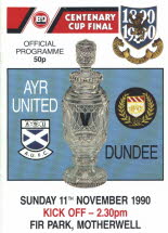 Dundee (n) 11 Nov 90 CC Final