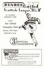 Dundee United (a) 14 Aug 54 (SLC)