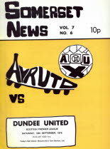 Dundee United (h) 18 Sep 76