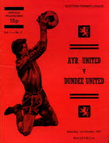 Dundee United (h) 1 Oct 77