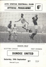 Dundee United (h) 24 Sep 66