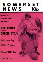 Dundee United (h) 28 Aug 74 LC