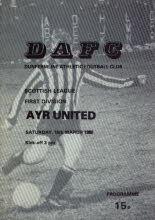 Dunfermline Athletic (a) 15 Mar 80