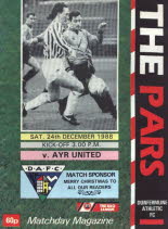 Dunfermline Athletic (a) 24 Dec 88