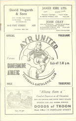 Dunfermline Athletic (h) 14 Nov 1953