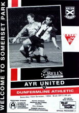 Dunfermline Athletic (h) 15 Oct 94