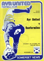 Dunfermline Athletic (h) 24 Oct 81