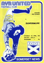 Dunfermline Athletic (h) 9 Apr 83