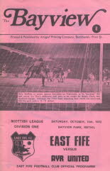 East Fife (a) 14 Oct 72