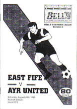 East Fife (a) 26 Aug 95