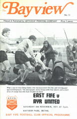 East Fife (a) 6 Nov 71
