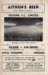 Falkirk (a) 15 Sep 56