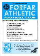 Forfar (Athletic a) 31 Dec 88