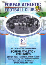 Forfar Athletic (a) 19 Mar 05