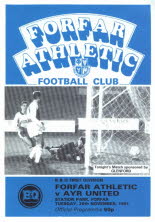 Forfar Athletic (a) 26 Nov 91