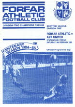 Forfar Athletic (a) 9 Feb 85